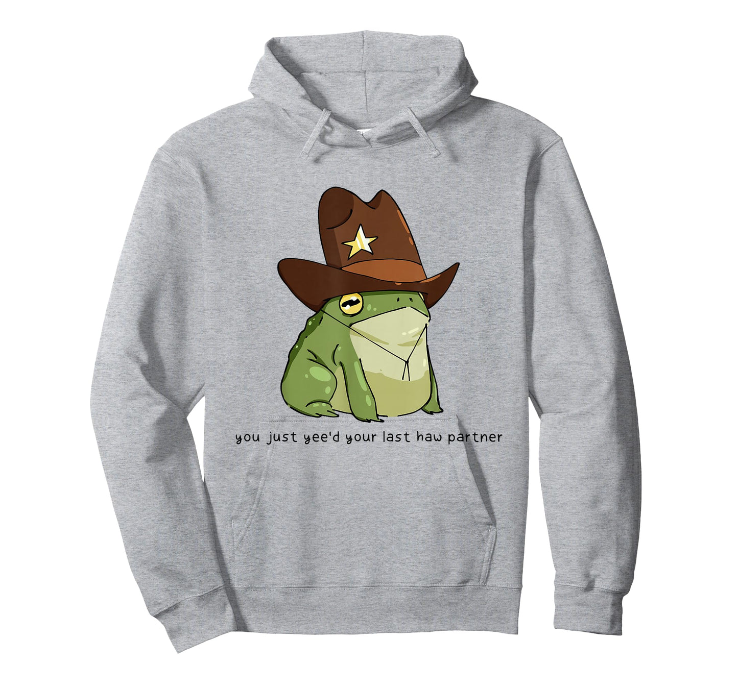 Funny You Just Yee'd Your Last Haw Partner Cowboy Frog Meme T-Shirt