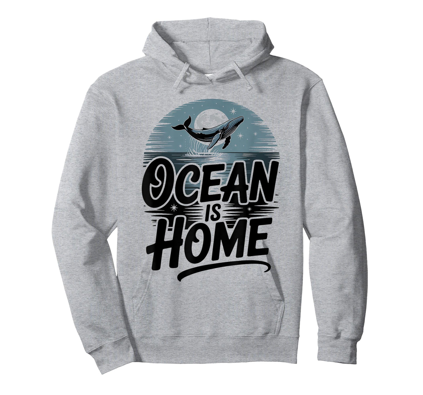 Ocean is Home Whale Lover T-Shirt