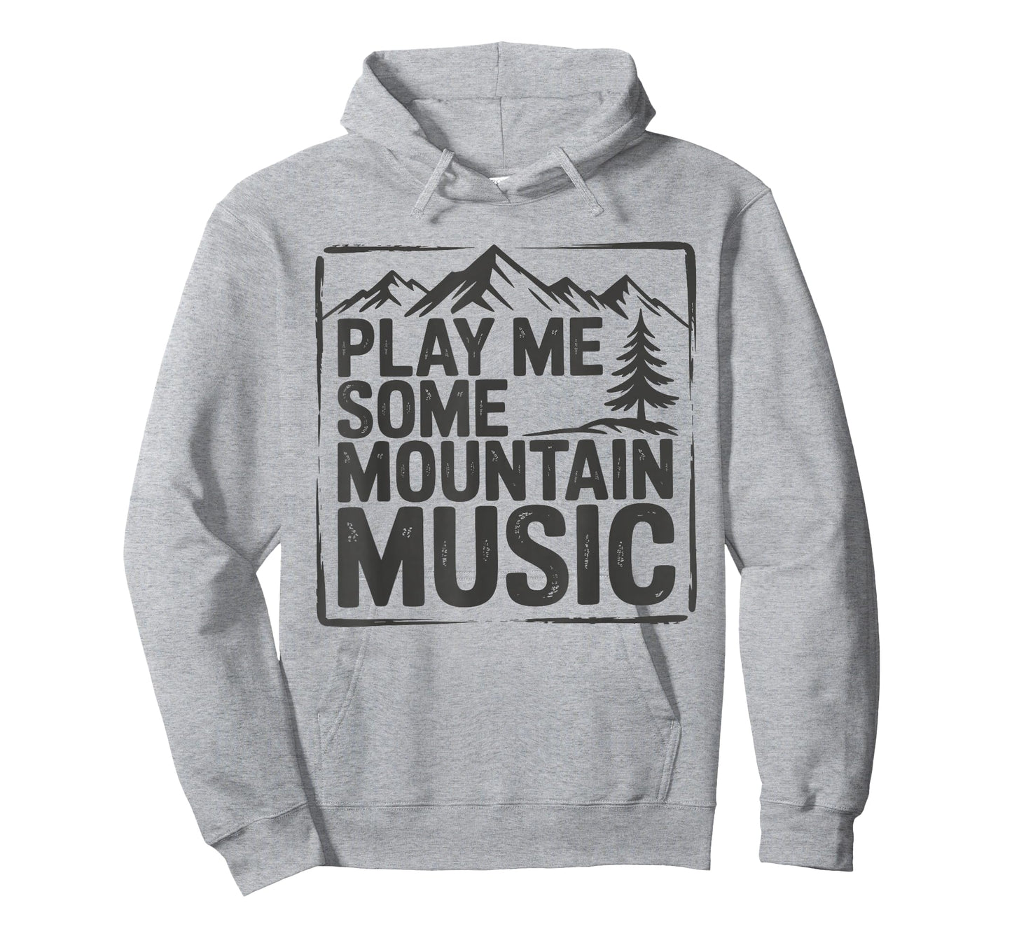 Play Me Some Mountain Music Retro Country Western T-Shirt