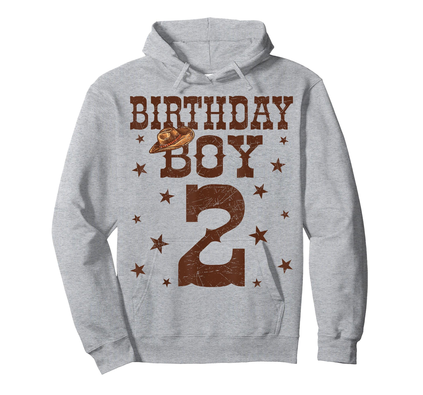 2 Years Old Cowboy Western Rodeo It's My 2nd Birthday Boy T-Shirt