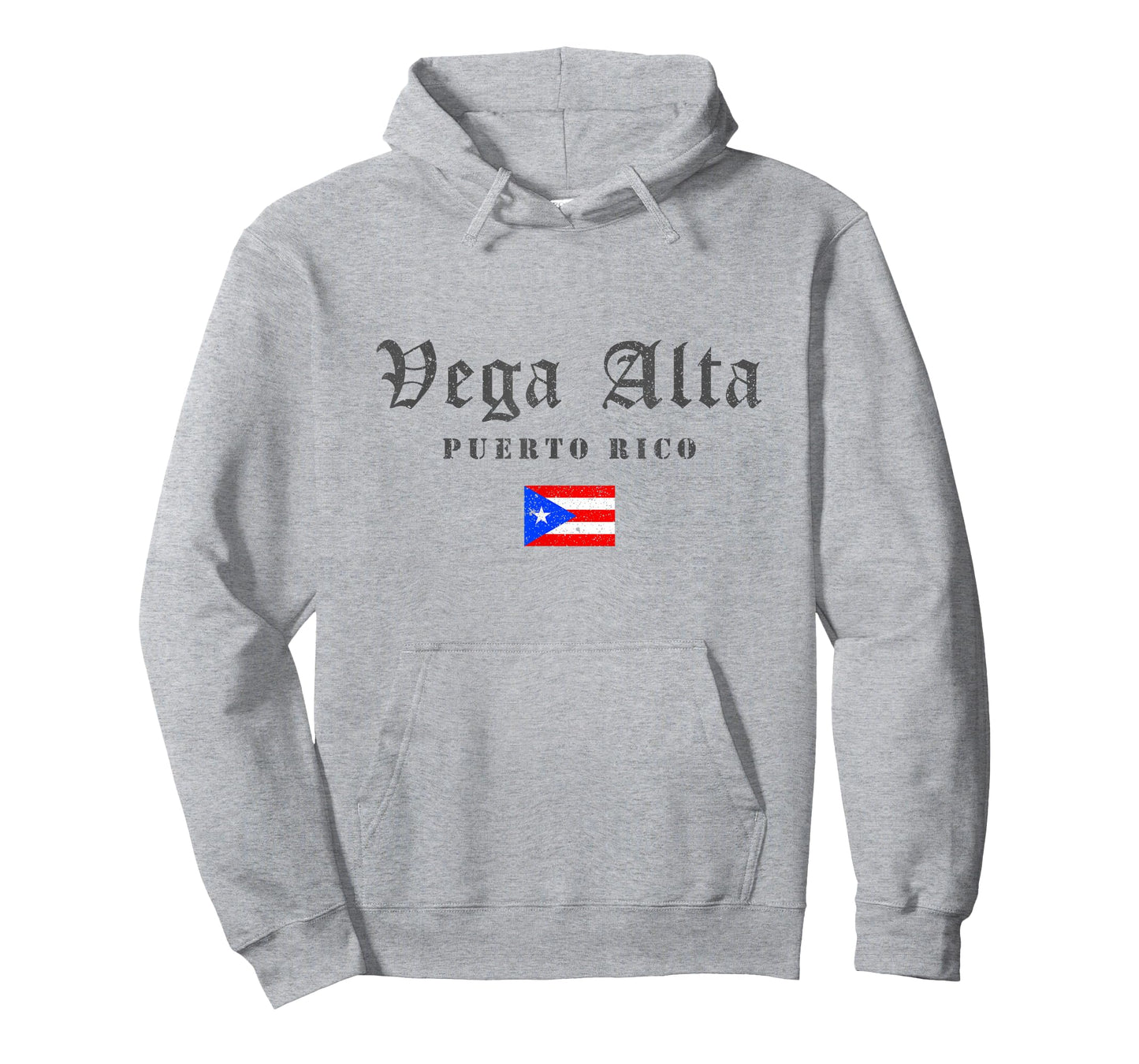 Vintage Vega Alta Puerto Rico Flag Pride Home Root Travel T-Shirt