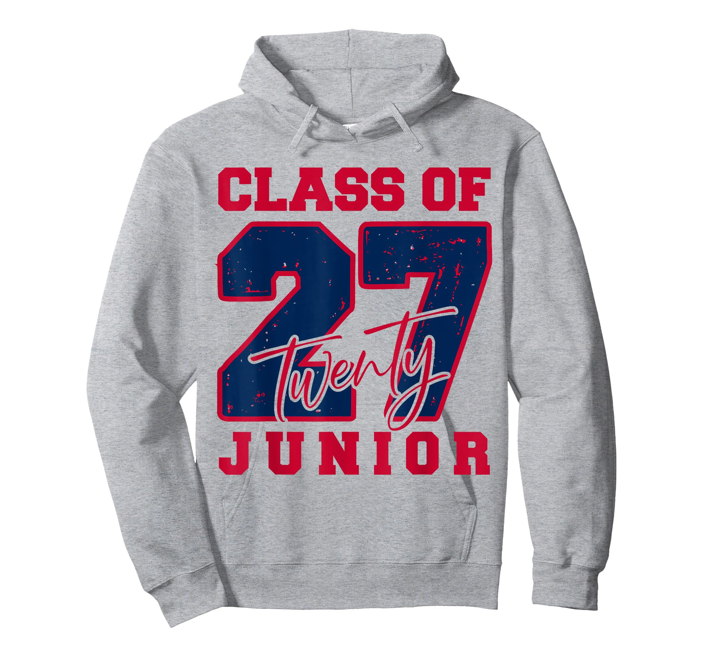 Patriotic Class of 2027 Junior Back-to-School 4th of July T-Shirt