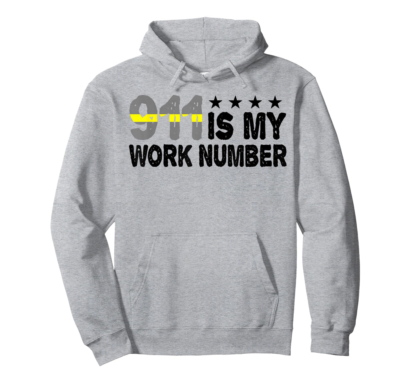 Dispatcher Emergency 911 is My Work Number T-Shirt