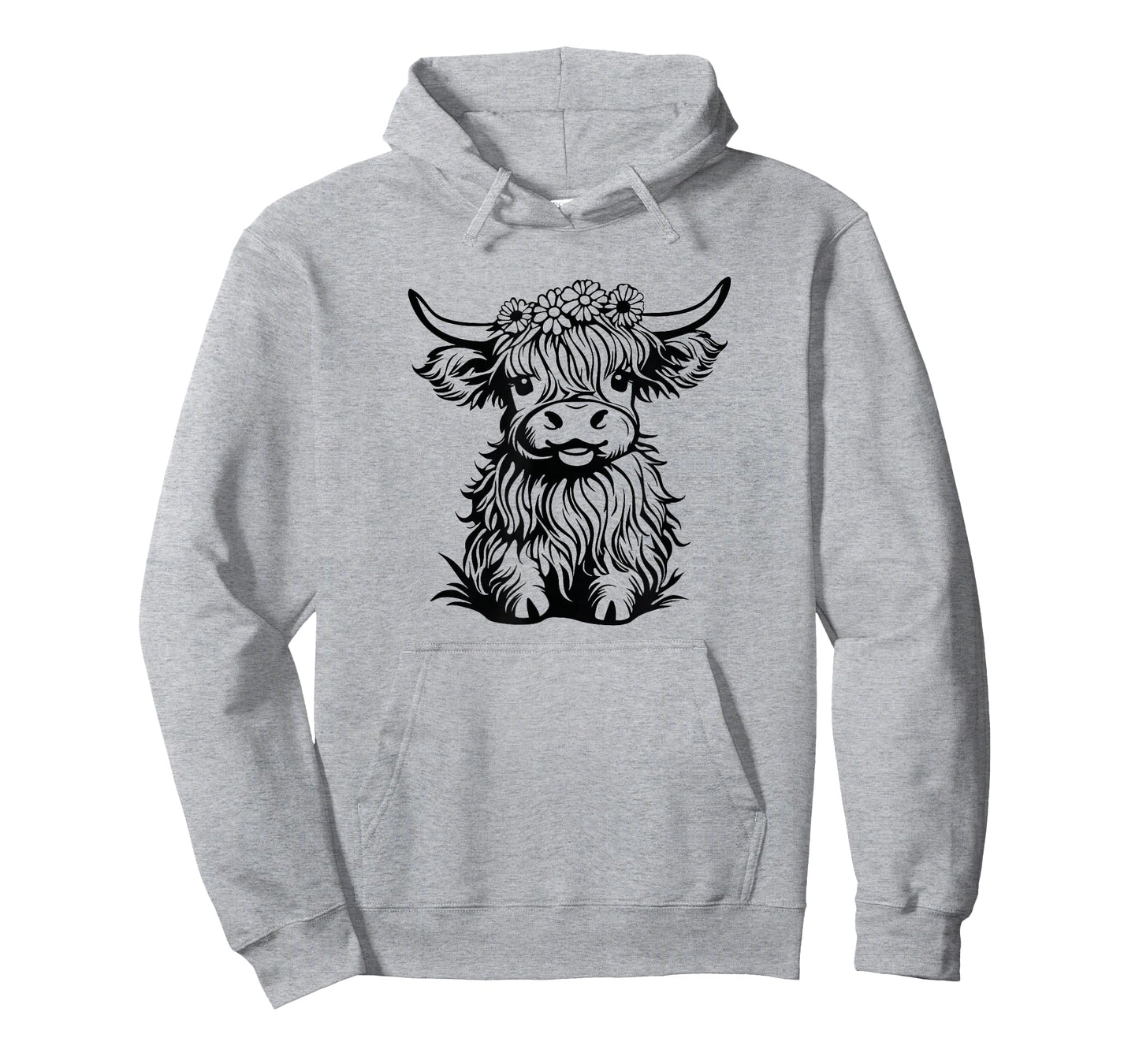Highland Cow Cute Design for Women Western Fashion Country T-Shirt