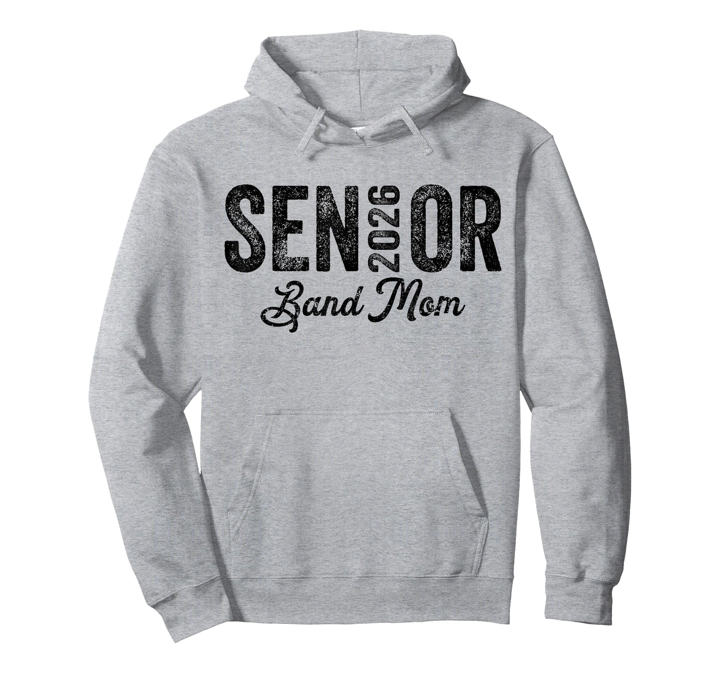 Retro Senior Band Mom 2026 Marching Band Mom Class of 2026 T-Shirt