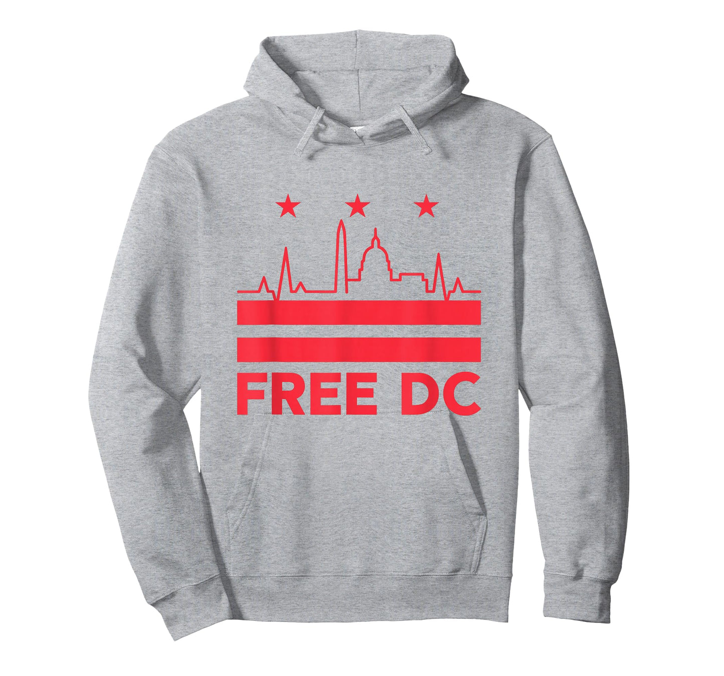 Vintage Free DC Washington Retro Protect Home Rule Quote T-Shirt