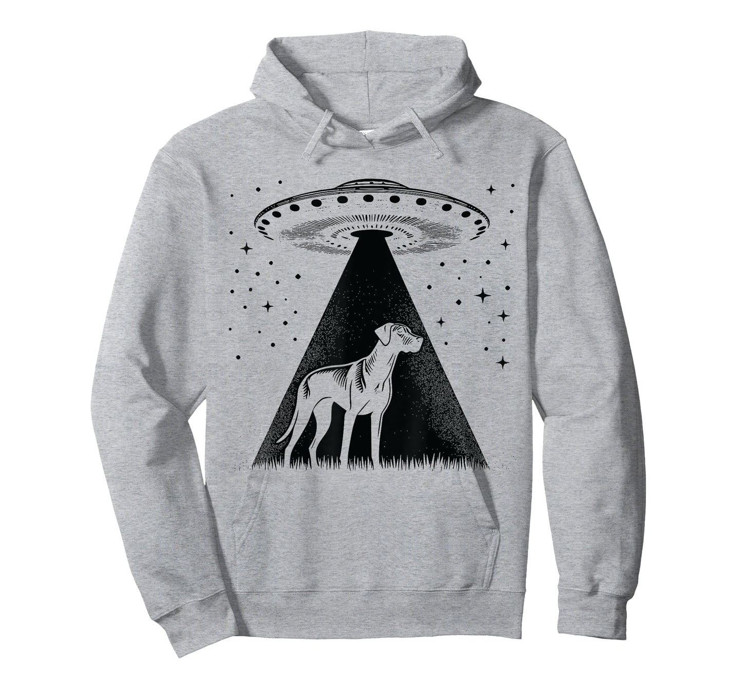 Rhodesian Ridgeback Mom Dad Dog - Funny Alien UFO T-Shirt