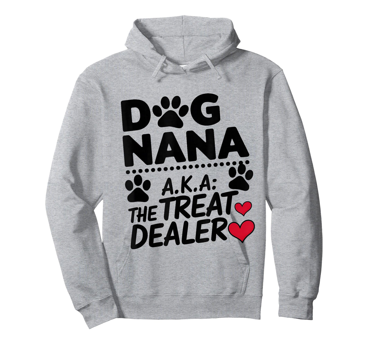 Dog Nana The Treat Dealer Pet Lover Grandma Mothers Day T-Shirt