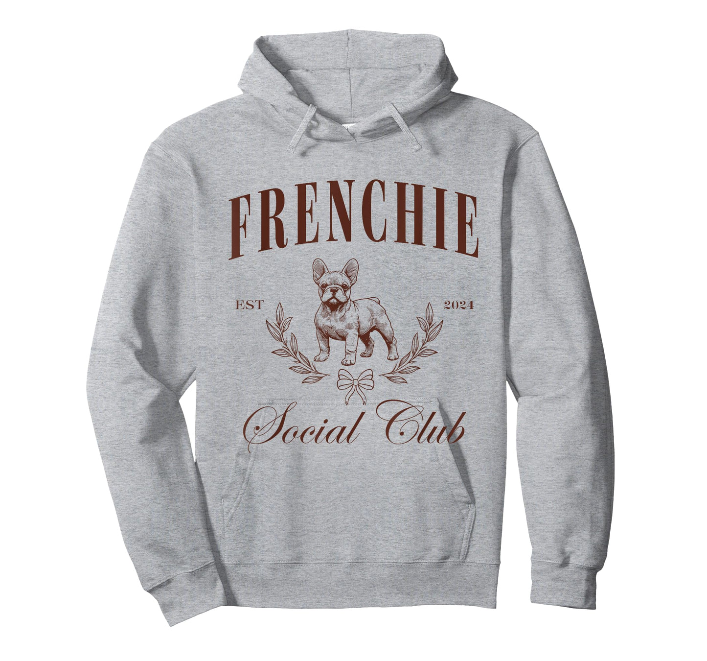 Frenchie Social Club French Bulldog Mom Dad Men Women T-Shirt
