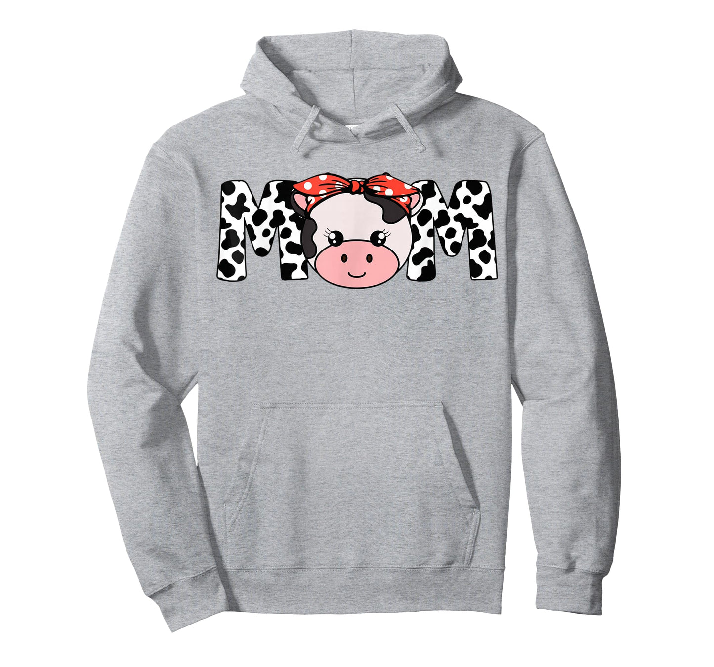 Mom Cow-Print T Shirt Women Heifer Mother Day Gift Farm Mama T-Shirt