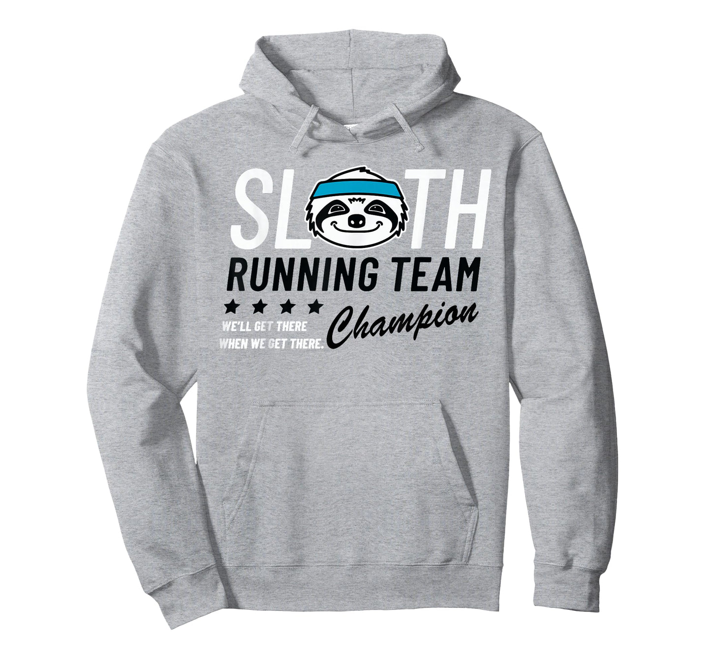 Sloth Running Team Champion T-Shirt
