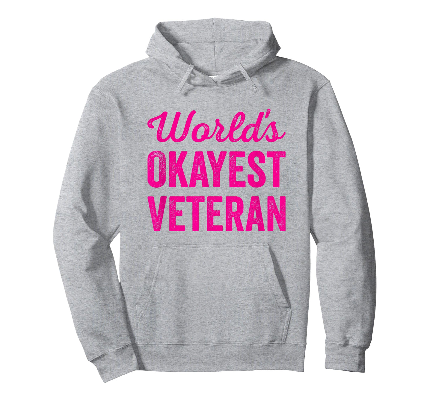 Worlds Okayest Veteran Funny Sarcastic Long Experience Skill T-Shirt