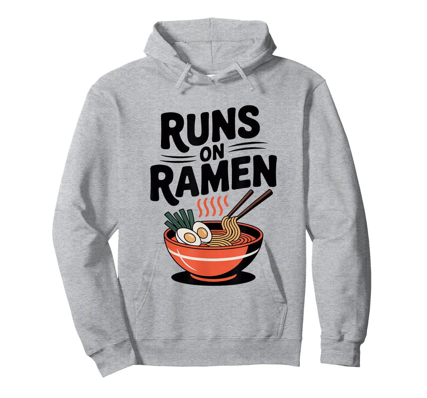 Runs on Ramen Funny Foodie Lover for Ramen Fans T-Shirt