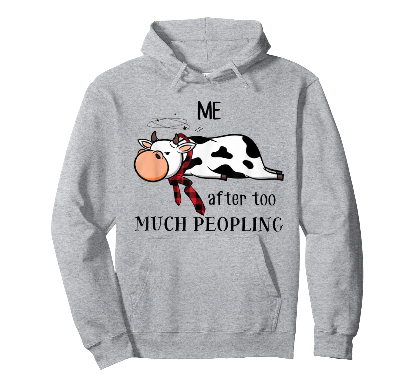 Funny Cow too much peopling for cow lover Classic Tee T-Shirt
