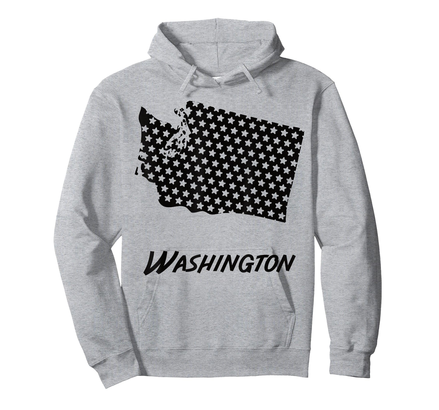Washington USA State Outline Stars Vintage Retro Design T-Shirt