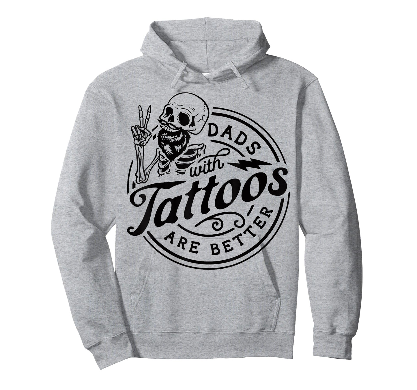 Dads With Tattoos Are Better Men Gift Funny Fathers Day T-Shirt