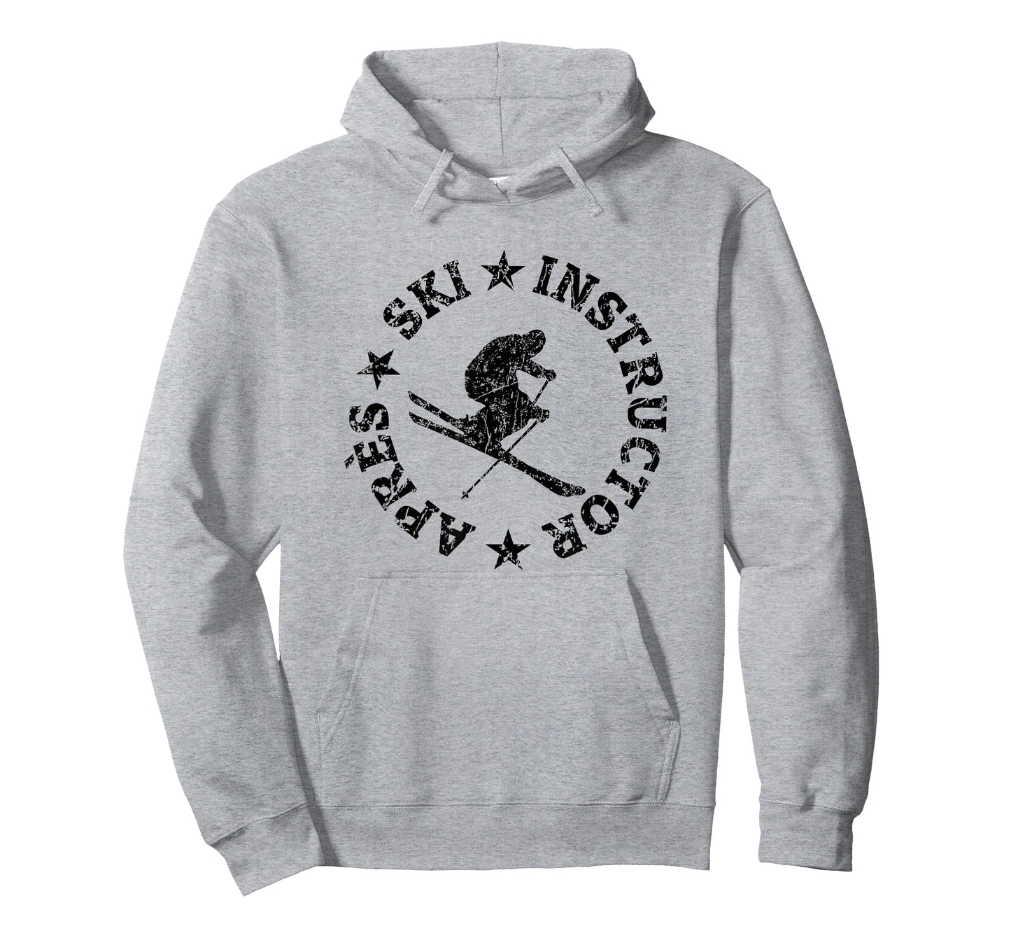 Apres-Ski Instructor Seal (Vintage Black) Skier T-Shirt