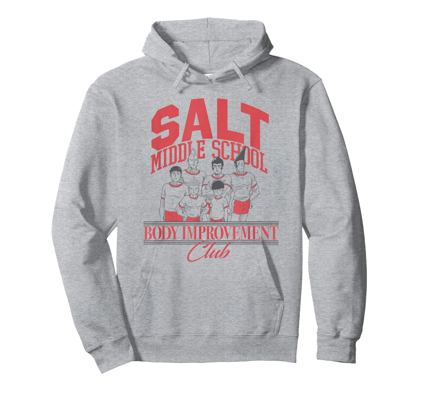 Mob Psycho 100 Salt School Body Improvement Club Anime T-Shirt