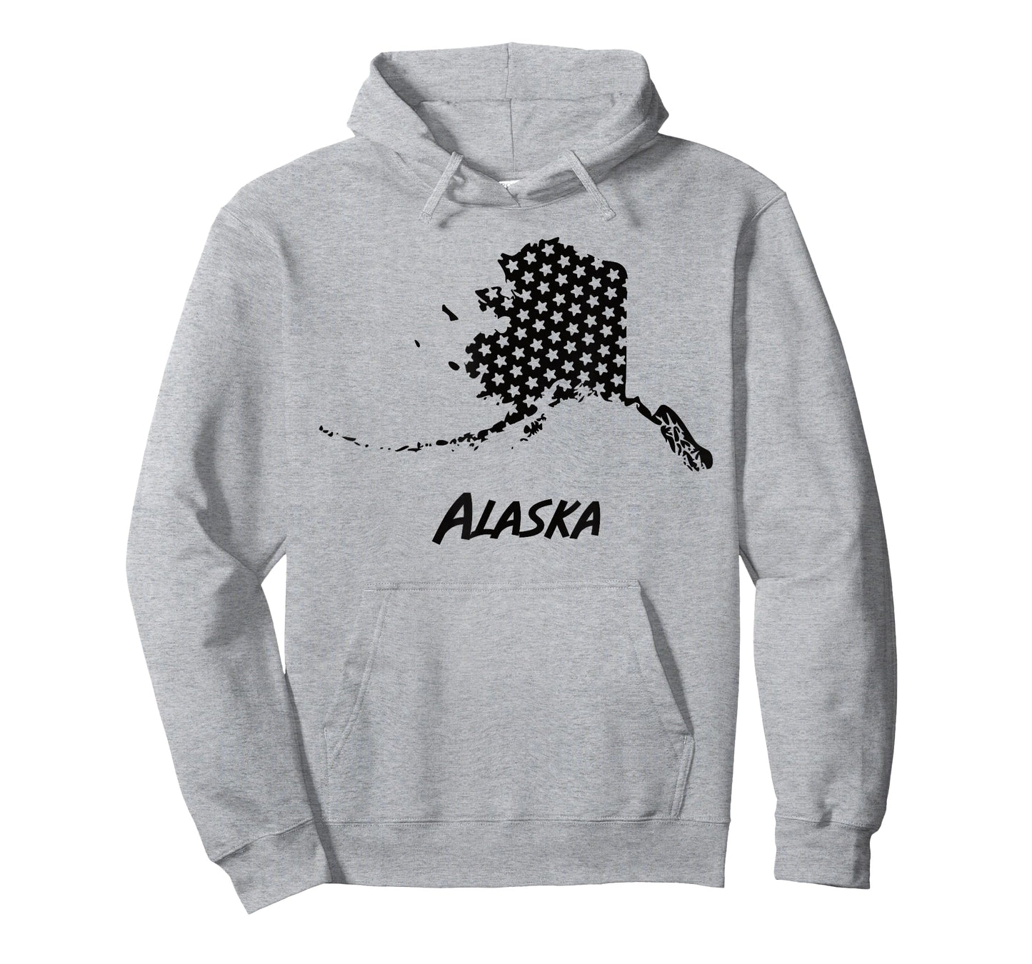 Alaska USA State Outline Stars Vintage Retro Design T-Shirt