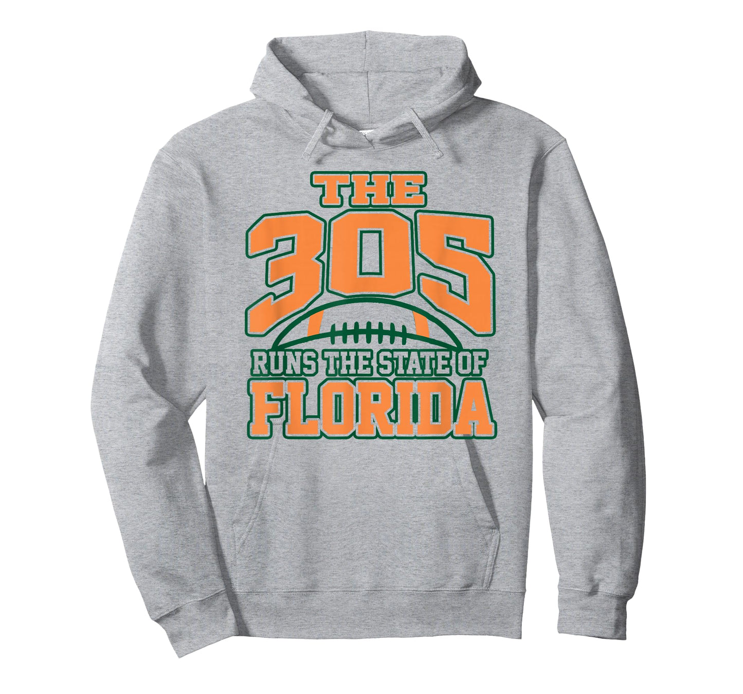 Miami 305 Runs The State of Florida Urban Lifestyle Culture T-Shirt