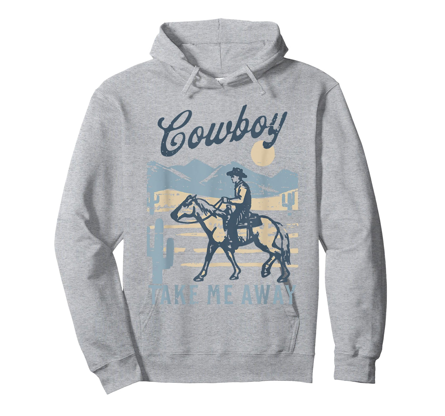 Vintage Western Life Rodeo Country Cowboy Take Me Away T-Shirt