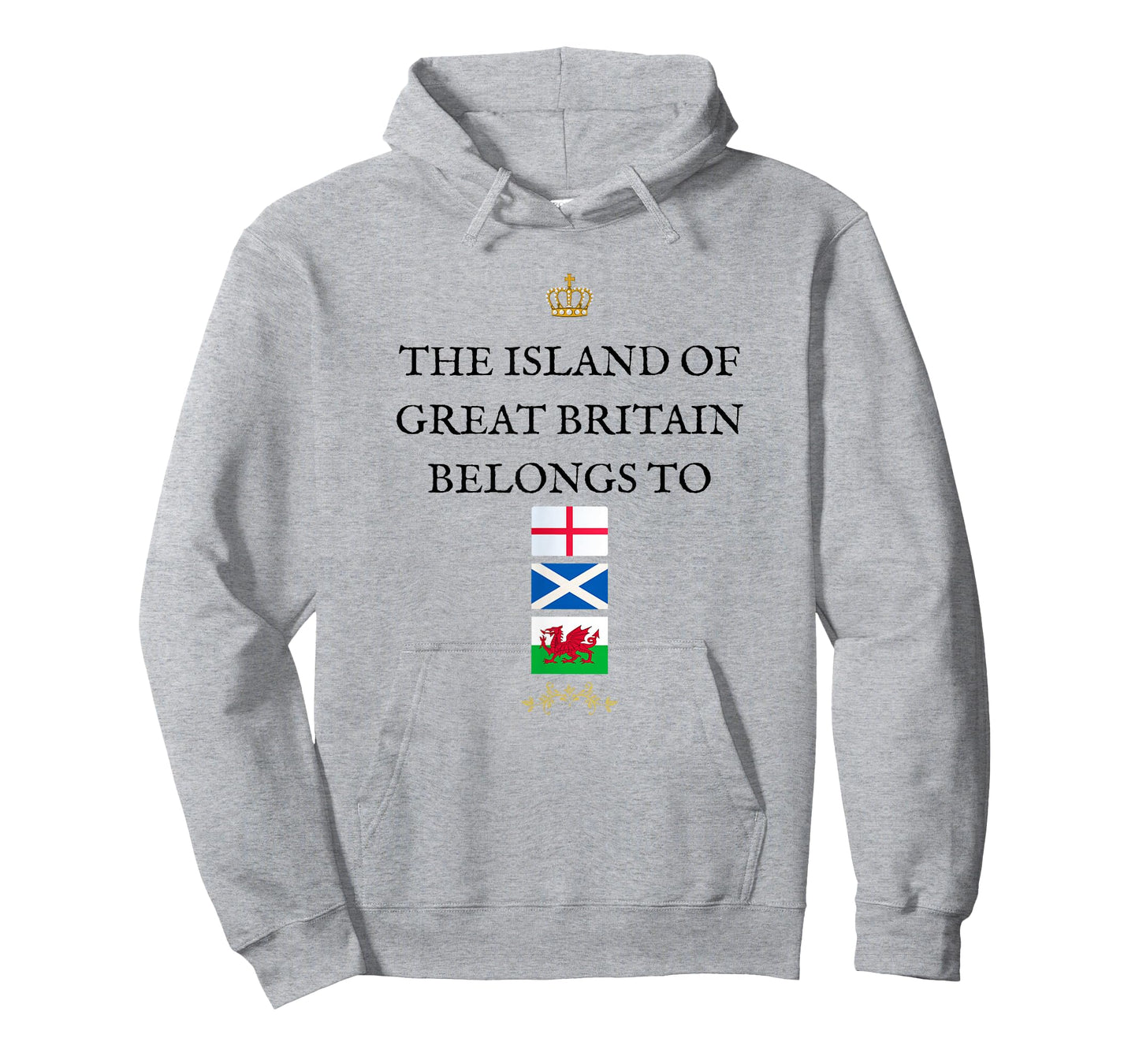 Patriotic Great Britain Pride Supporter Proud British Island T-Shirt