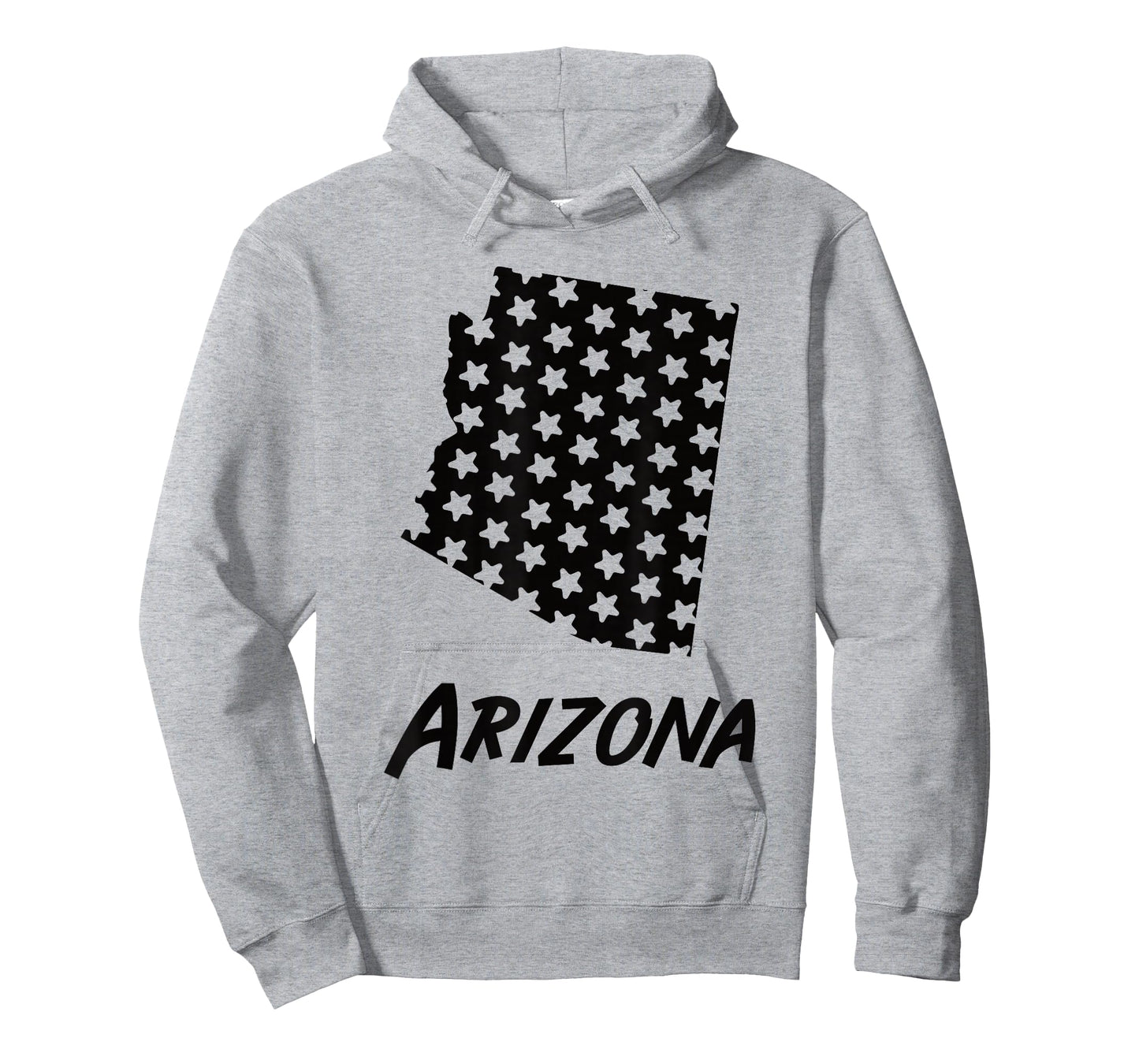 Arizona USA State Outline Stars Vintage Retro Design T-Shirt