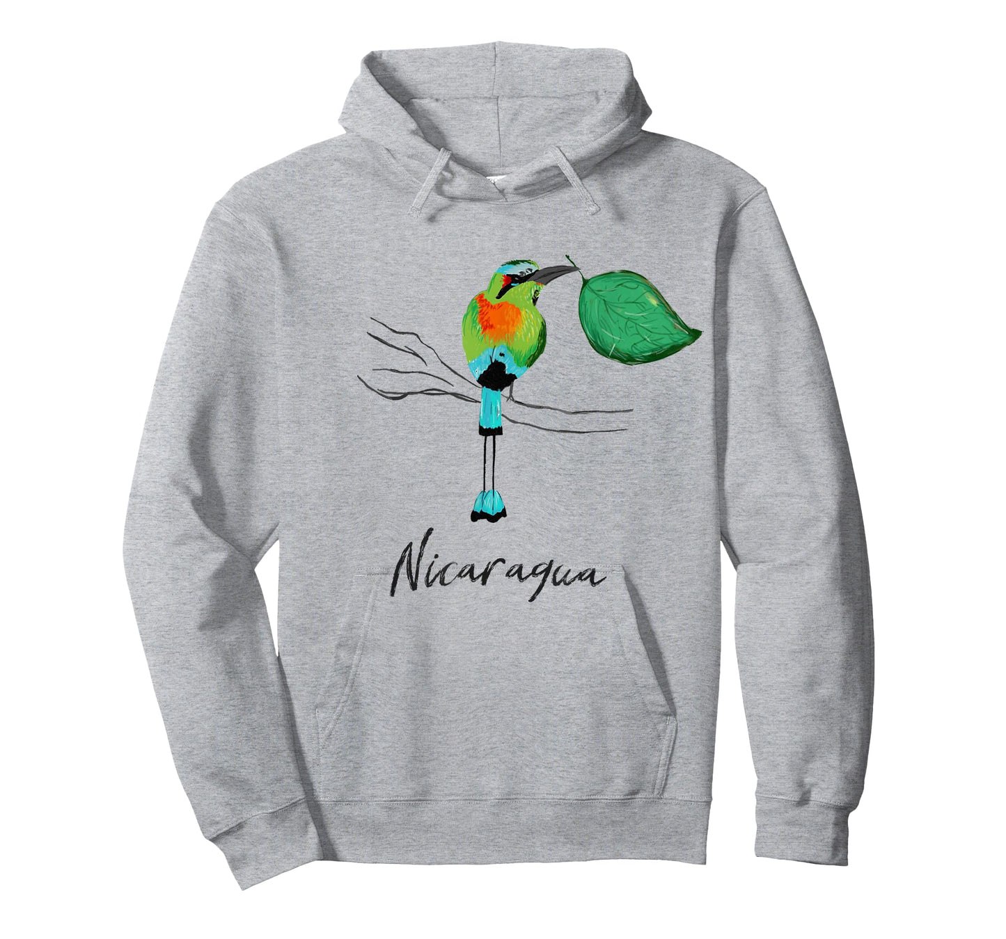Nicaragua Guardabarranco Colorful national bird shirt T-Shirt