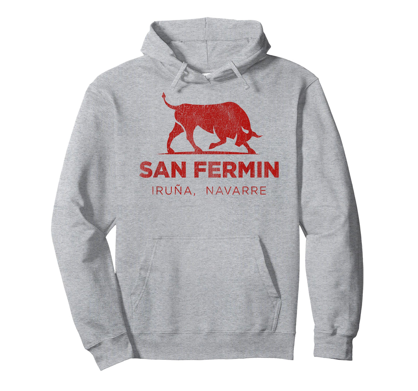 Camisetas de Espana / Spanish Shirts Pamplona Top | Basque Country San Fermin Women's T-Shirt - Grey, Small, Short Sleeve, Crew Neck, Classic Fit, Polyester 100%