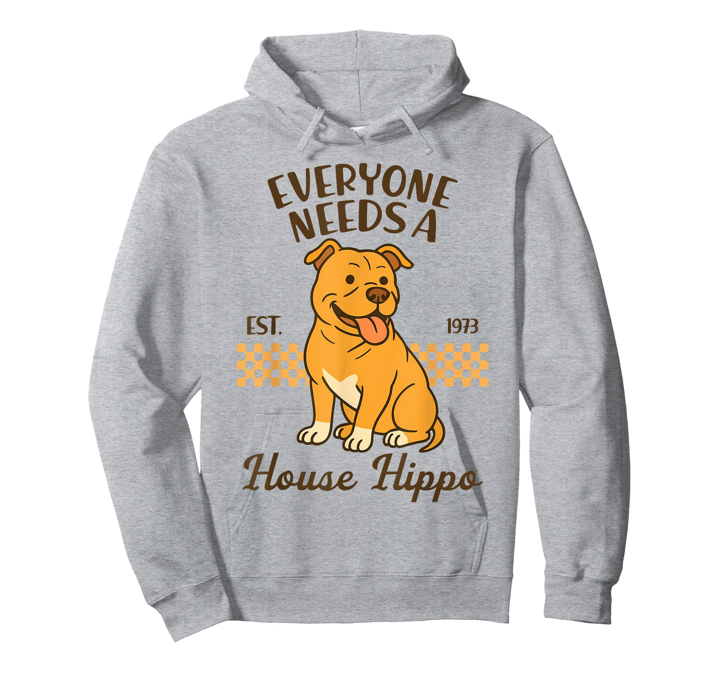 Pitbull Mom Pittie Mom Dog Mama Everyone Needs A House Hippo T-Shirt