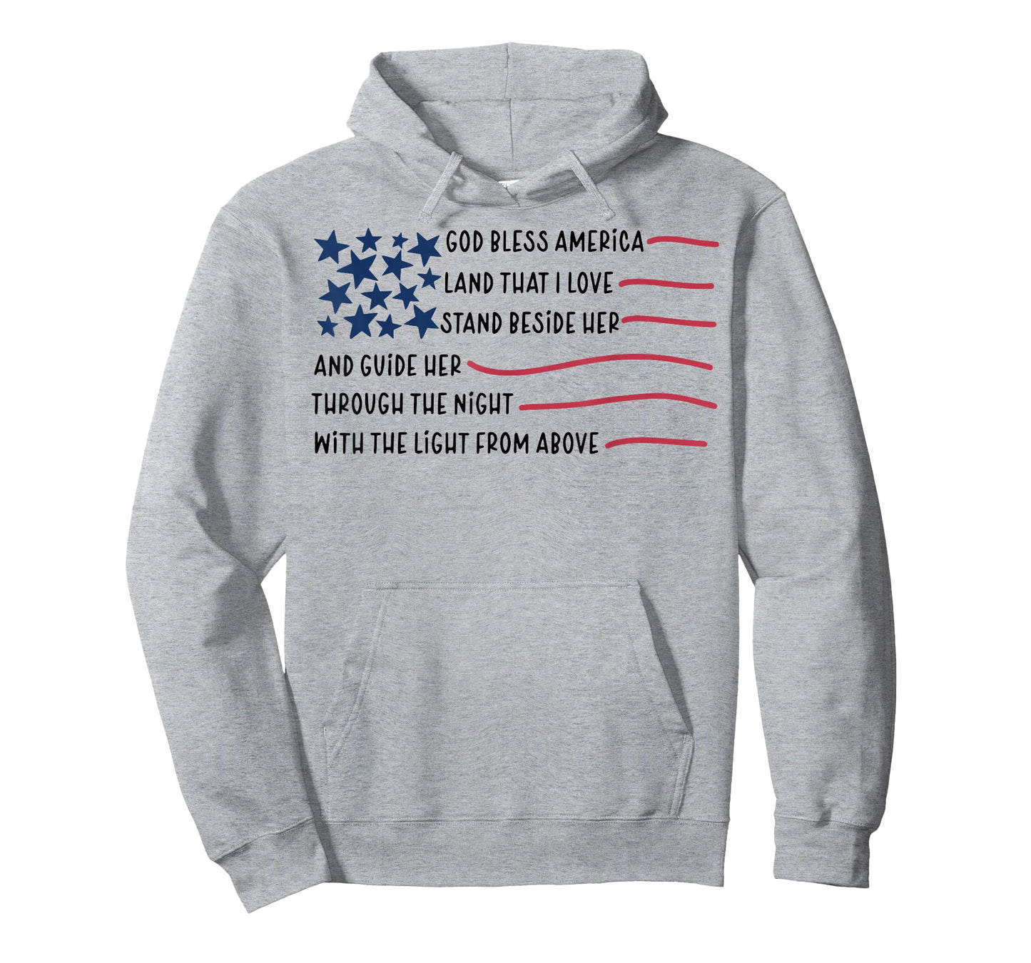 God bless America Land That I Love Stand Beside Her T-Shirt