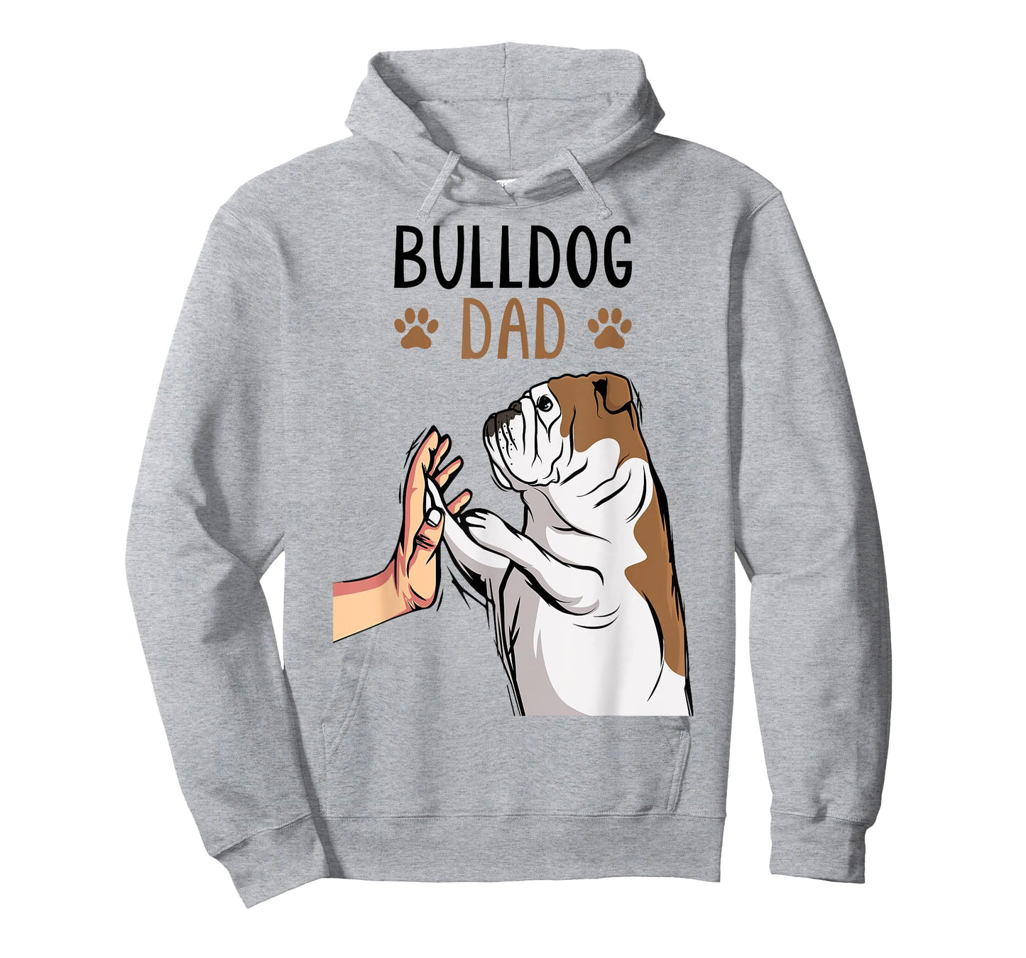 Bulldog Dad Funny English Bulldog Dog Owner Men T-Shirt