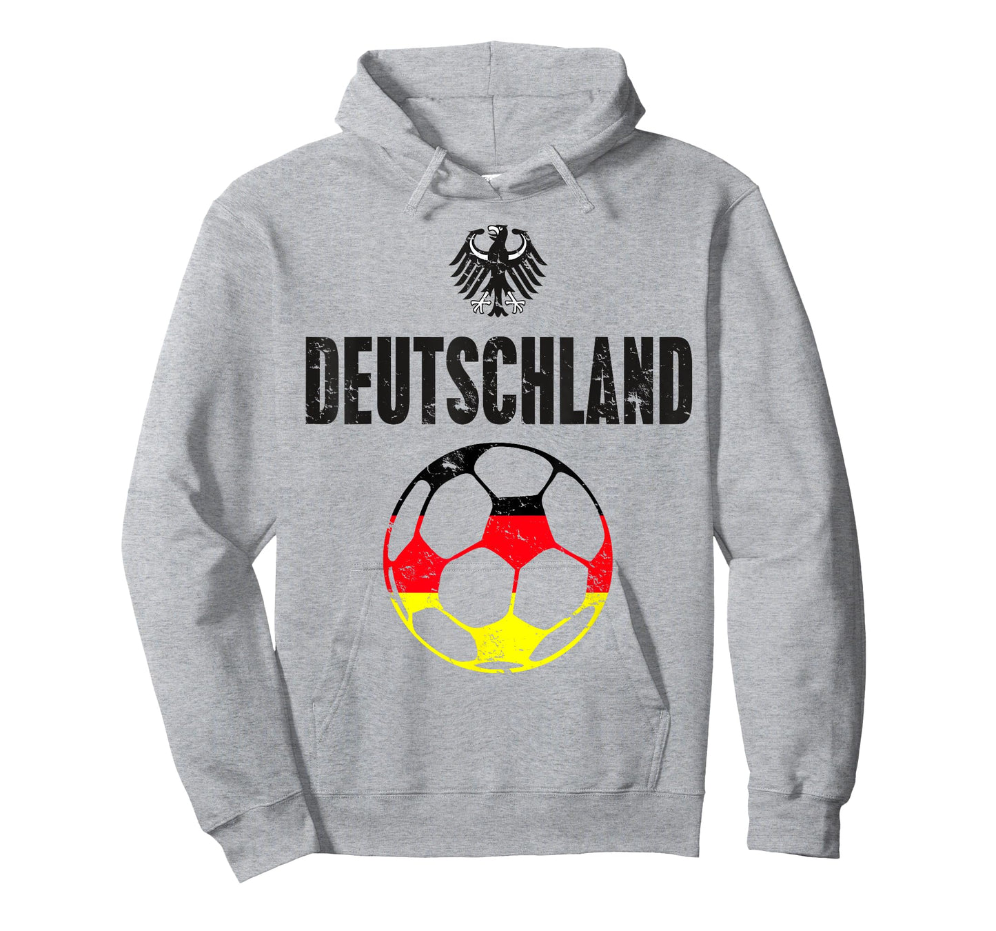 Germany Deutschland Football T-Shirt Soccer Flag German T-Shirt
