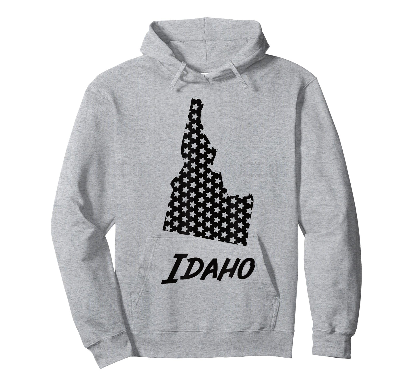 Idaho USA State Outline Stars Vintage Retro Design T-Shirt