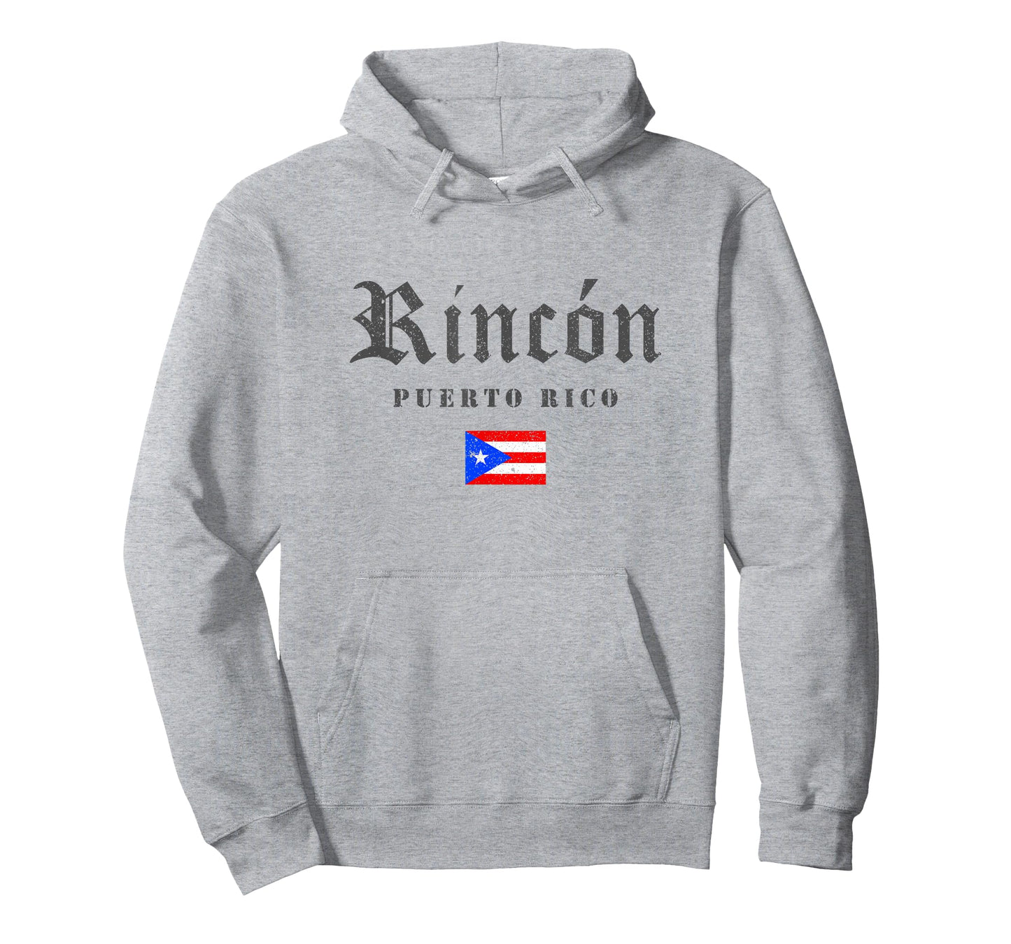 Vintage Rincón Puerto Rico Flag Pride Home Root Travel T-Shirt