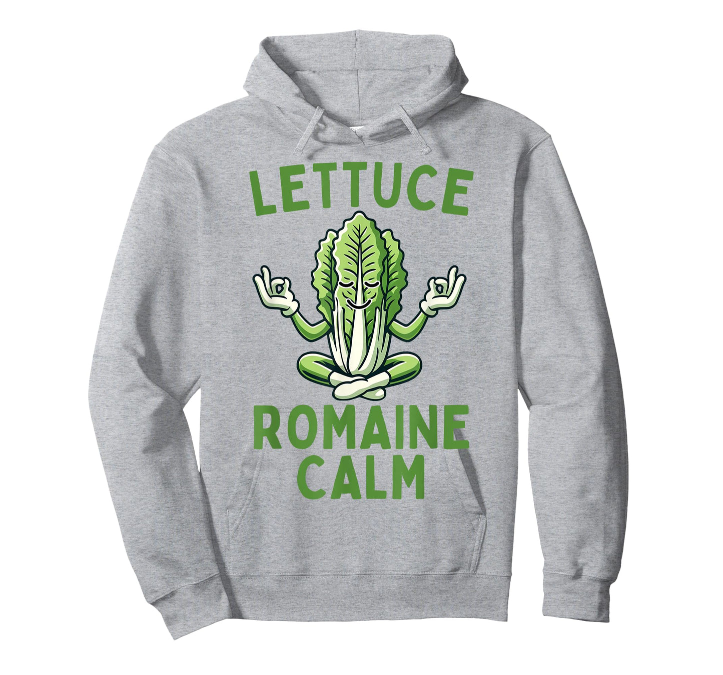 Lettuce Romaine Calm Vegetarian Vegan Veggie Yoga Lover T-Shirt