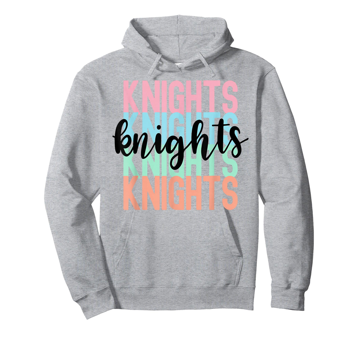 Knights Team Mascot School Spirit Game Night T-Shirt