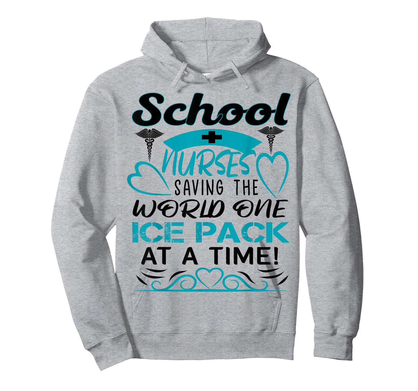 School Nurses Saving The World One Ice Pack at A Time T-Shirt