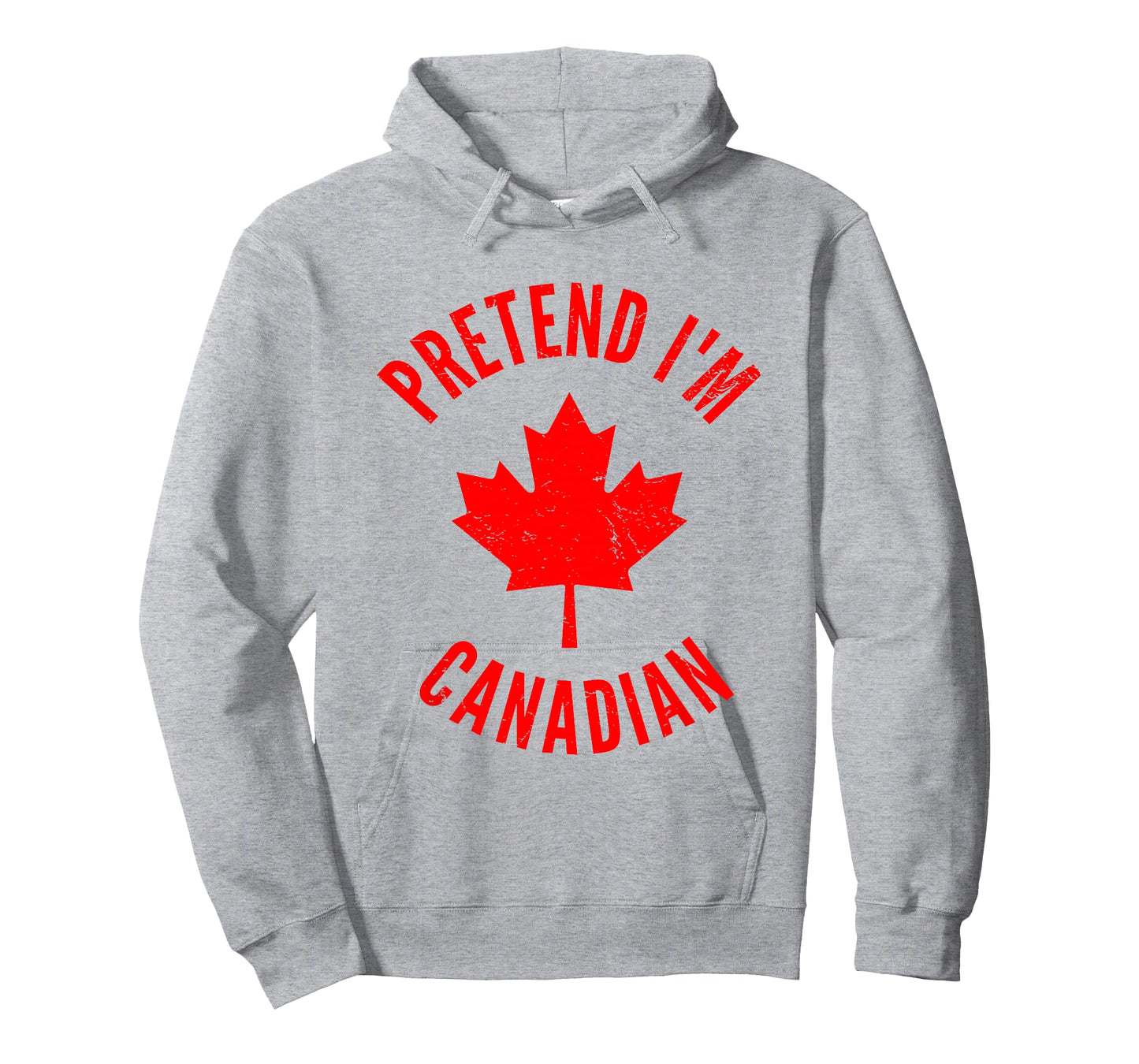 Pretend I'm Canadian Canada Day Canadian Halloween Costume T-Shirt