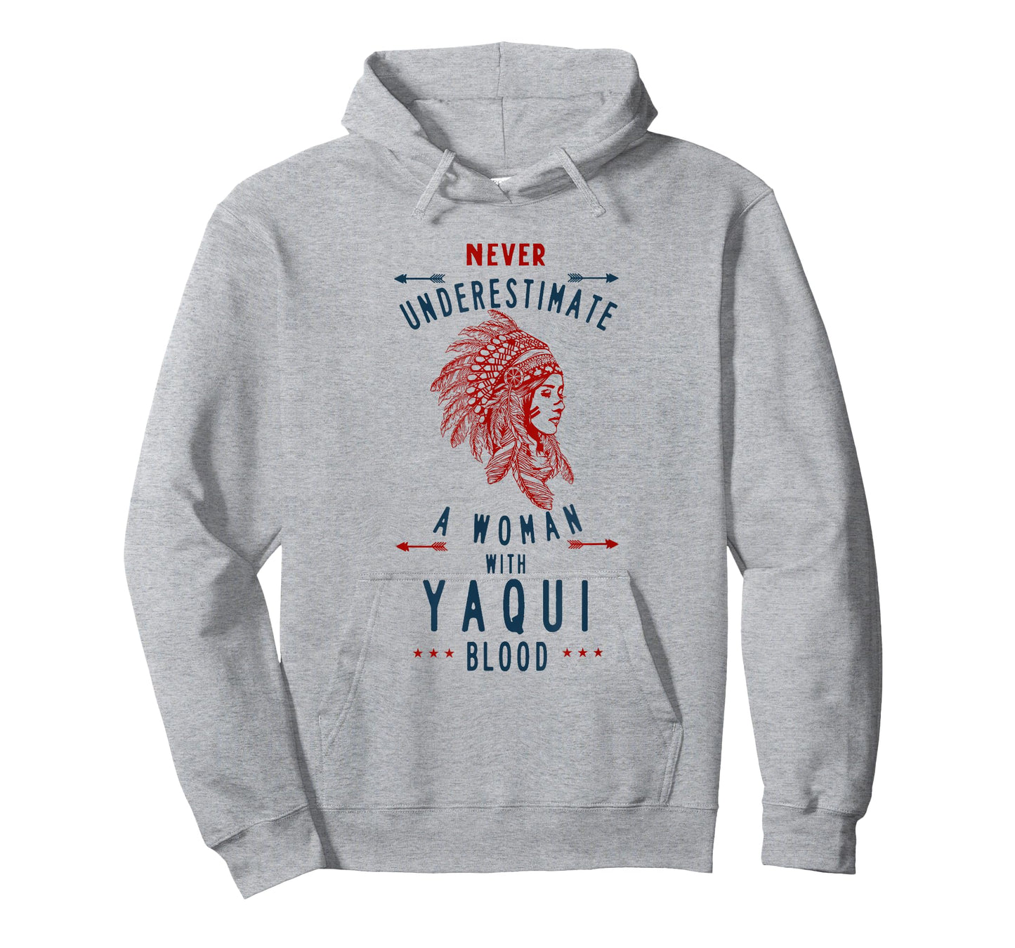 Yaqui Native Mexican Indian Woman Never Underestimate T-Shirt
