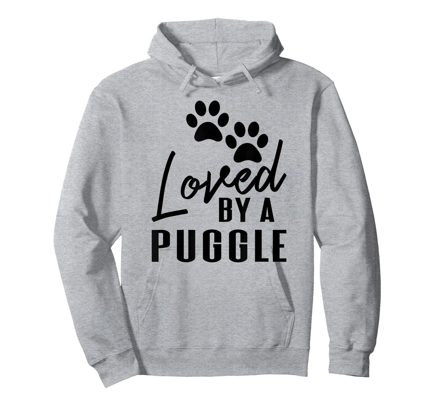 Loved by A Puggle Dog Mom or Dog Dad T-Shirt