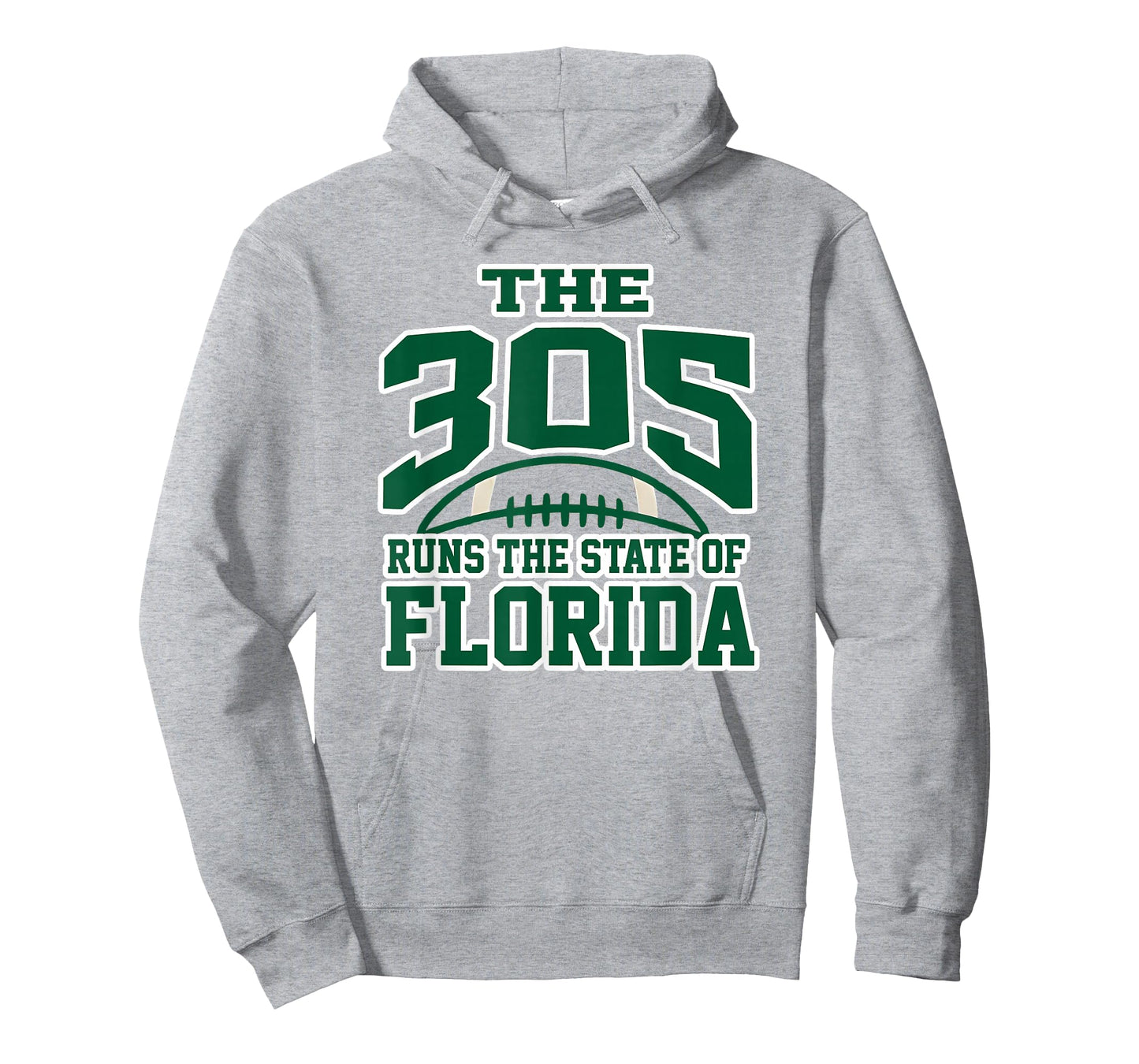 305 Miami Area Code Runs The State of Florida Pride Apparel T-Shirt