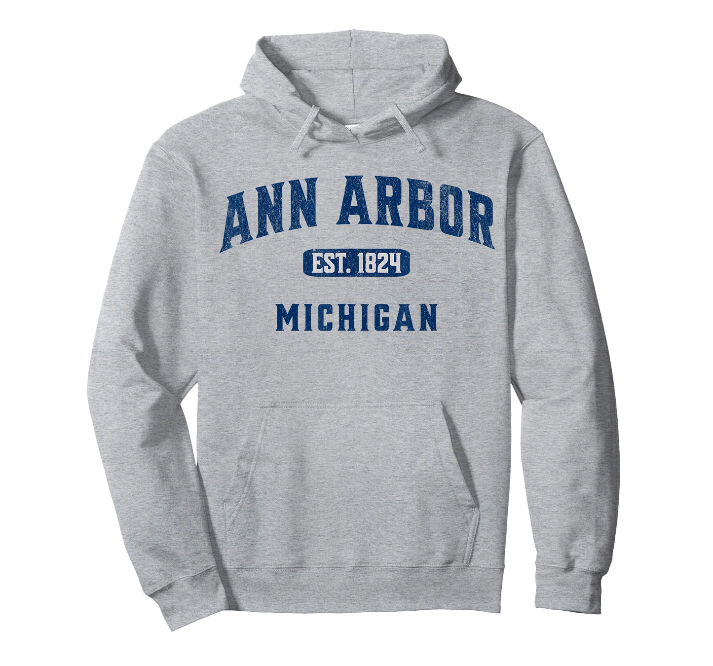 USA City Visit Ann Arbor Michigan Vintage Athletic Souvenir T-Shirt