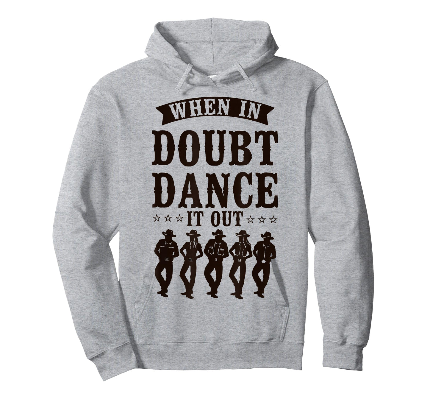 Line Dancing Dance Teacher When In Doubt Dance It Out T-Shirt