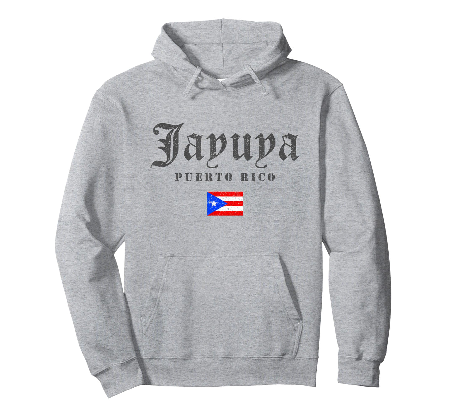 Vintage Jayuya Puerto Rico Flag Pride Home Root Travel T-Shirt