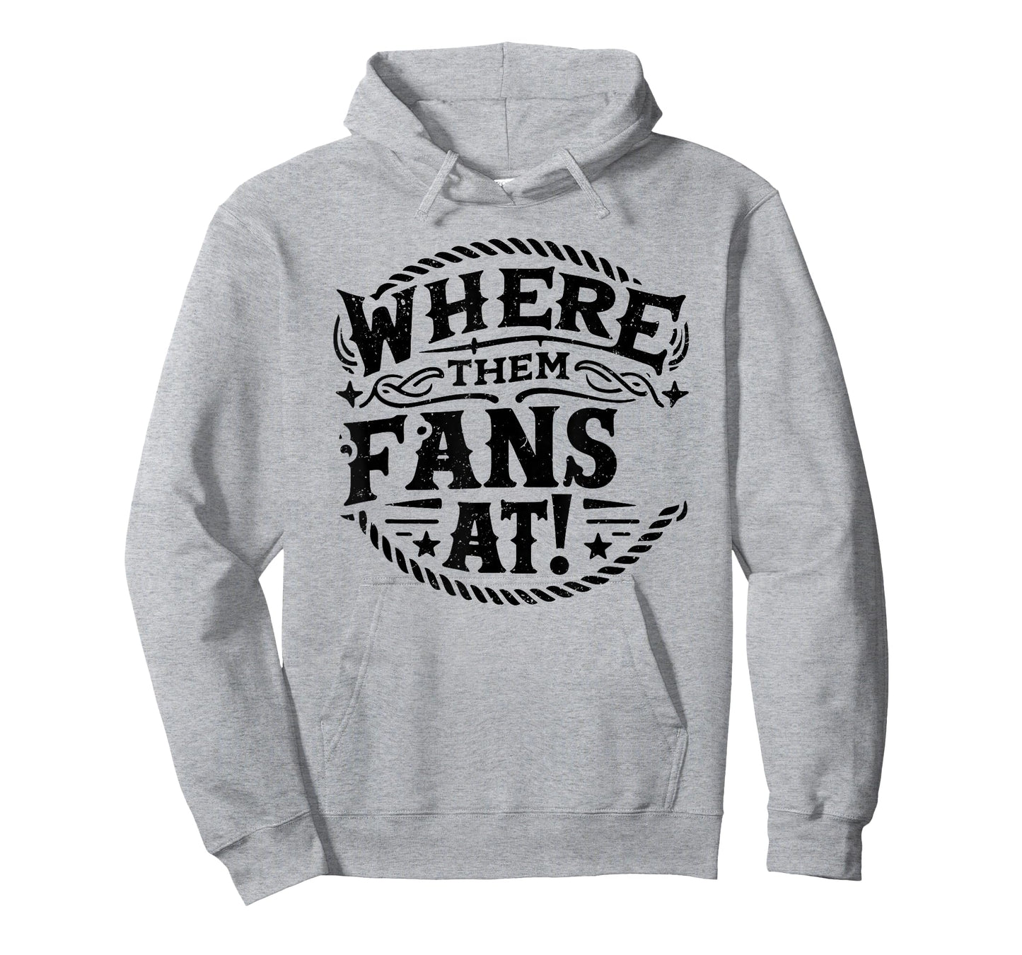 Where Them Fans At, Western Country T-Shirt