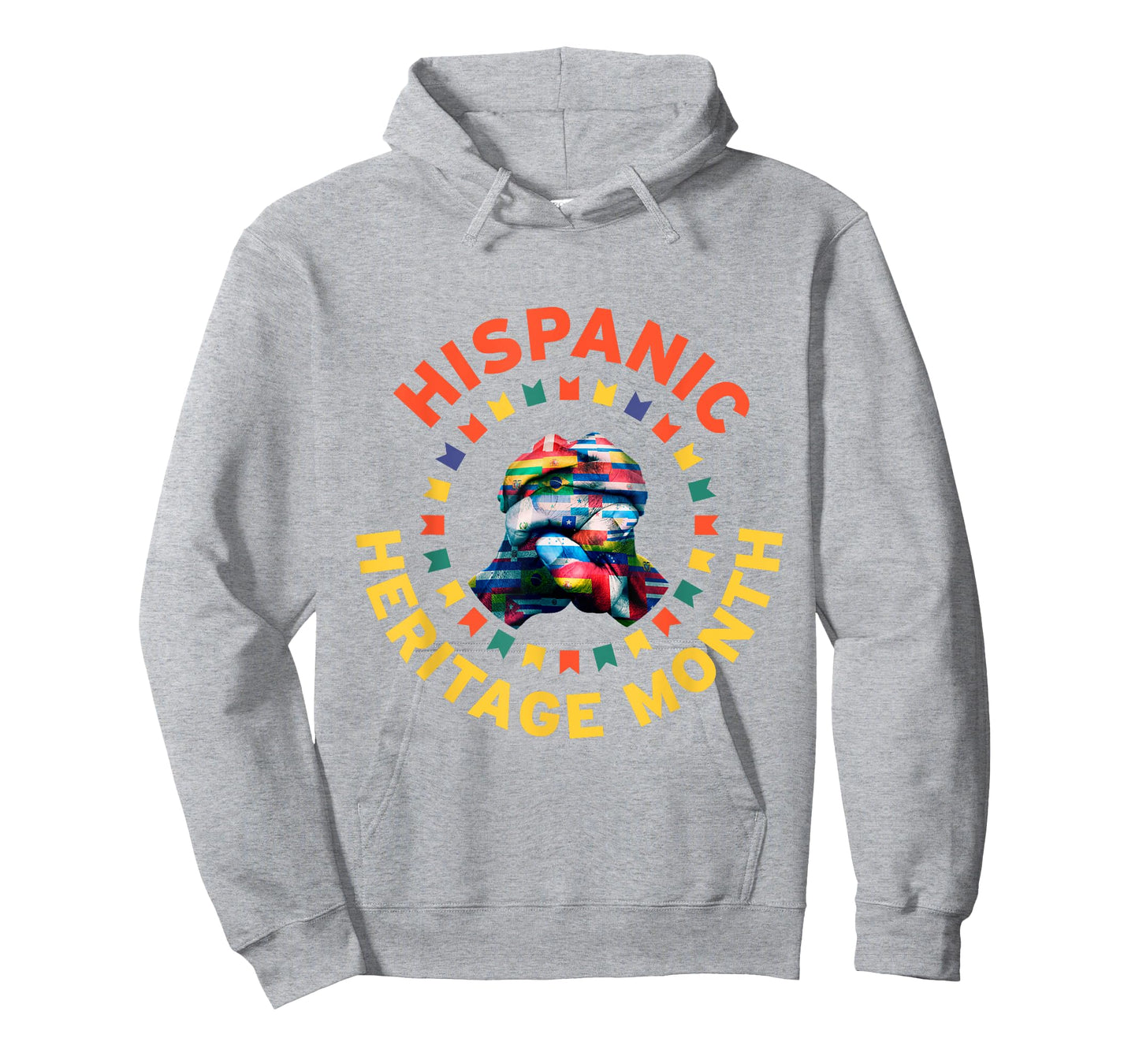 Hispanic Heritage Month Shirt Countries Flag Holding Hands T-Shirt