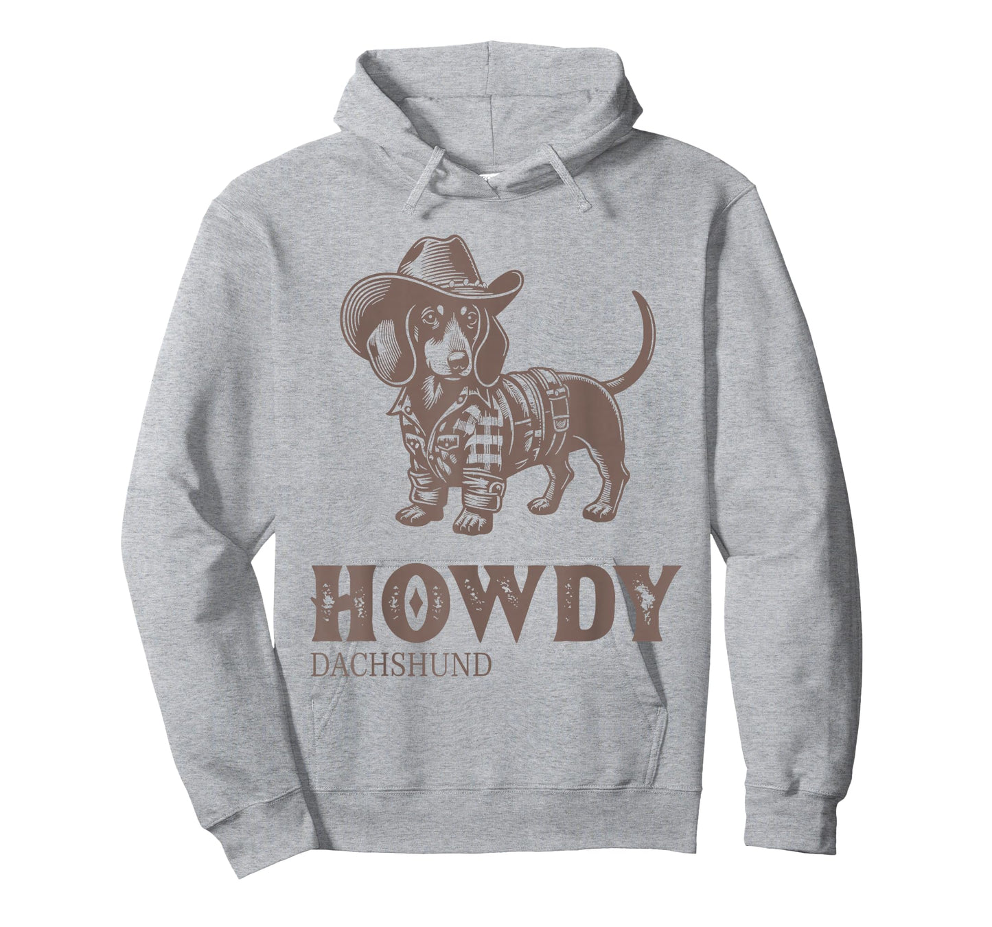 Howdy Partner Ready for Rodeo Cowboy Weenie Dog Dachshund T-Shirt