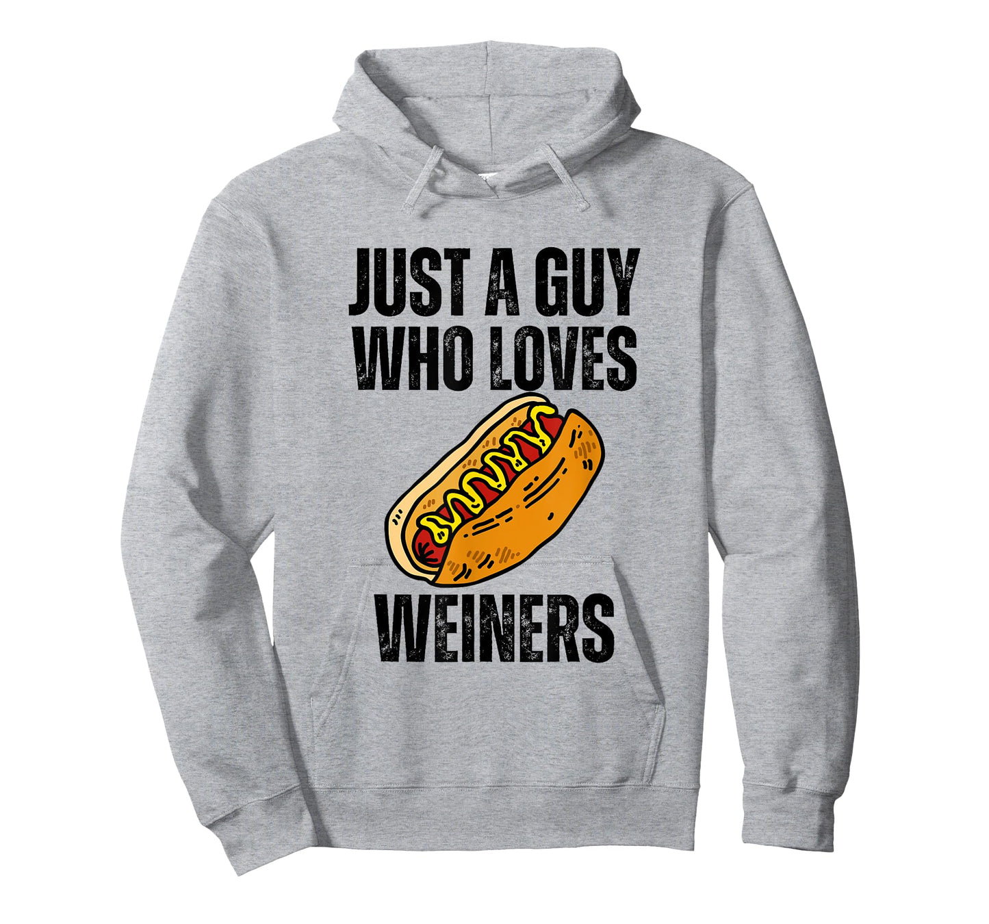 Just A Guy Who Loves Weiners Funny LGBTQ Hotdog Men T-Shirt