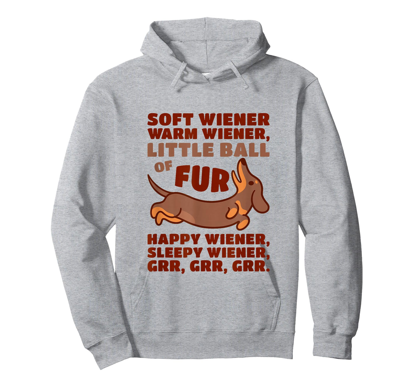 Little Ball of Fur Soft Warm Wiener Dog Cute Dachshund Shirt T-Shirt